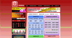Desktop Screenshot of lotto88.com.my