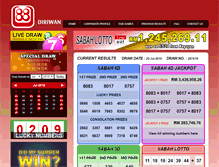 Tablet Screenshot of lotto88.com